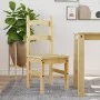 Sillas de comedor 2 uds madera maciza de pino 40x46x99 cm de vidaXL, Sillas de comedor - Ref: Foro24-4005726, Precio: 122,34 ...