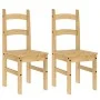 Sillas de comedor 2 uds madera maciza de pino 40x46x99 cm de vidaXL, Sillas de comedor - Ref: Foro24-4005726, Precio: 122,34 ...