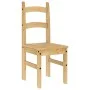 Sillas de comedor 2 uds madera maciza de pino 40x46x99 cm de vidaXL, Sillas de comedor - Ref: Foro24-4005726, Precio: 122,34 ...