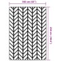 Alfombra de exterior PP gris 160x230 cm de vidaXL, Protectores para exterior - Ref: Foro24-368543, Precio: 42,29 €, Descuento: %