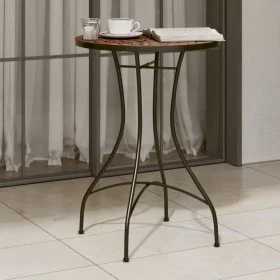 Mesa de bistró de mosaico cerámica terracota Ø50x70 cm de vidaXL, Mesas de jardín - Ref: Foro24-4003398, Precio: 77,43 €, Des...