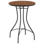 Mesa de bistró de mosaico cerámica terracota Ø50x70 cm de vidaXL, Mesas de jardín - Ref: Foro24-4003398, Precio: 81,55 €, Des...