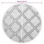 Alfombra de exterior PP marrón Ø120 cm de vidaXL, Protectores para exterior - Ref: Foro24-368478, Precio: 18,17 €, Descuento: %