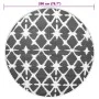 Alfombra de exterior PP azul y blanco Ø200 cm de vidaXL, Protectores para exterior - Ref: Foro24-368492, Precio: 36,38 €, Des...