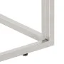 Console table stainless steel and solid silver acacia wood by vidaXL, Side tables - Ref: Foro24-349991, Price: 85,63 €, Disco...
