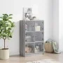 Aparador alto con puertas madera gris Sonoma 68x37x109 cm de vidaXL, Aparadores - Ref: Foro24-3295855, Precio: 114,61 €, Desc...