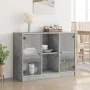 Aparador madera de ingeniería gris hormigón 102x37x75,5 cm de vidaXL, Aparadores - Ref: Foro24-3295874, Precio: 94,78 €, Desc...
