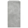 Aparador madera de ingeniería gris hormigón 102x37x75,5 cm de vidaXL, Aparadores - Ref: Foro24-3295874, Precio: 94,78 €, Desc...