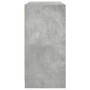 Aparador madera de ingeniería gris hormigón 102x37x75,5 cm de vidaXL, Aparadores - Ref: Foro24-3295874, Precio: 96,26 €, Desc...