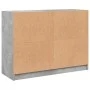Aparador madera de ingeniería gris hormigón 102x37x75,5 cm de vidaXL, Aparadores - Ref: Foro24-3295874, Precio: 94,78 €, Desc...