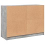 Aparador madera de ingeniería gris hormigón 102x37x75,5 cm de vidaXL, Aparadores - Ref: Foro24-3295874, Precio: 96,26 €, Desc...