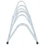 Soporte para 6 bicicletas suelo independiente acero galvanizado de vidaXL, Bases y soportes para almacenar bicicletas - Ref: ...