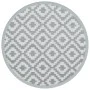 Alfombra de exterior PP gris Ø200 cm de vidaXL, Protectores para exterior - Ref: Foro24-368560, Precio: 41,77 €, Descuento: %
