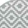 Alfombra de exterior PP gris Ø200 cm de vidaXL, Protectores para exterior - Ref: Foro24-368560, Precio: 44,32 €, Descuento: %
