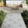 Alfombra de exterior PP gris 120x180 cm de vidaXL, Protectores para exterior - Ref: Foro24-368562, Precio: 23,79 €, Descuento: %