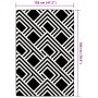 Alfombra de exterior PP gris 120x180 cm de vidaXL, Protectores para exterior - Ref: Foro24-368562, Precio: 23,79 €, Descuento: %
