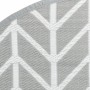 Alfombra de exterior PP gris Ø120 cm de vidaXL, Protectores para exterior - Ref: Foro24-368548, Precio: 21,34 €, Descuento: %