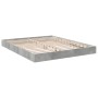 Estructura de cama madera de ingeniería gris hormigón 150x200cm de vidaXL, Camas y somieres - Ref: Foro24-842017, Precio: 86,...