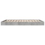 Estructura de cama madera de ingeniería gris hormigón 150x200cm de vidaXL, Camas y somieres - Ref: Foro24-842017, Precio: 86,...