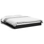 Estructura de cama madera de ingeniería negra 150x200 cm de vidaXL, Camas y somieres - Ref: Foro24-842015, Precio: 93,30 €, D...