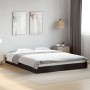 Estructura de cama madera de ingeniería negra 150x200 cm de vidaXL, Camas y somieres - Ref: Foro24-842015, Precio: 93,30 €, D...