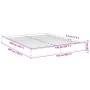 Estructura de cama madera de ingeniería negra 150x200 cm de vidaXL, Camas y somieres - Ref: Foro24-842015, Precio: 93,30 €, D...