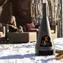 RedFire Chimenea Kingston de acero negro mate 43x120 cm de RedFire, Chimeneas - Ref: Foro24-428833, Precio: 182,06 €, Descuen...