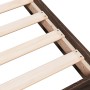 Estructura de cama madera de ingeniería marrón roble 90x190 cm de vidaXL, Camas y somieres - Ref: Foro24-842076, Precio: 67,4...