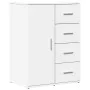 Aparadores 2 uds madera de ingeniería blanco 59x39x80 cm de vidaXL, Aparadores - Ref: Foro24-3276630, Precio: 216,55 €, Descu...