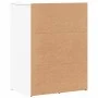 Aparadores 2 uds madera de ingeniería blanco 59x39x80 cm de vidaXL, Aparadores - Ref: Foro24-3276630, Precio: 216,55 €, Descu...