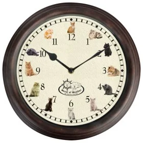 Esschert Design Reloj con sonidos de gatos de Esschert Design, Relojes de pared - Ref: Foro24-428857, Precio: 21,13 €, Descue...