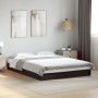 Estructura de cama madera de ingeniería negra 135x190 cm de vidaXL, Camas y somieres - Ref: Foro24-842043, Precio: 89,15 €, D...