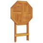 Mesa de jardín plegable madera maciza de acacia Ø60x75 cm de vidaXL, Mesas de jardín - Ref: Foro24-4004909, Precio: 55,07 €, ...