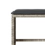 Set de sofás de jardín 4 pzas y cojines ratán sintético gris de vidaXL, Conjuntos de jardín - Ref: Foro24-366364, Precio: 232...