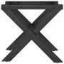 Patas de mesa de centro estructura X hierro fundido 40x40x33 cm de vidaXL, Patas para mesas - Ref: Foro24-357893, Precio: 38,...