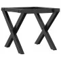 Patas de mesa de centro estructura X hierro fundido 40x40x33 cm de vidaXL, Patas para mesas - Ref: Foro24-357893, Precio: 38,...