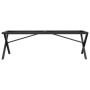 Patas de mesa de centro estructura X hierro fundido 140x30x43cm de vidaXL, Patas para mesas - Ref: Foro24-357902, Precio: 56,...