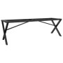 Patas de mesa de centro estructura X hierro fundido 140x30x43cm de vidaXL, Patas para mesas - Ref: Foro24-357902, Precio: 56,...