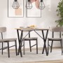 Patas de mesa de comedor estructura X hierro fundido 80x40x73cm de vidaXL, Patas para mesas - Ref: Foro24-357909, Precio: 59,...