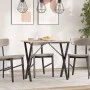 Patas de mesa de comedor estructura X hierro fundido 80x40x73cm de vidaXL, Patas para mesas - Ref: Foro24-357909, Precio: 58,...