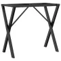 Patas de mesa de comedor estructura X hierro fundido 80x40x73cm de vidaXL, Patas para mesas - Ref: Foro24-357909, Precio: 58,...