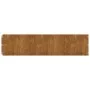 Bordes de césped acero corten flexible 10 piezas 25x103 cm de vidaXL, Recortadoras de césped - Ref: Foro24-821896, Precio: 88...