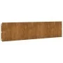 Bordes de césped acero corten flexible 10 piezas 25x103 cm de vidaXL, Recortadoras de césped - Ref: Foro24-821896, Precio: 88...