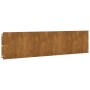 Bordes de césped acero corten flexible 10 piezas 25x103 cm de vidaXL, Recortadoras de césped - Ref: Foro24-821896, Precio: 12...