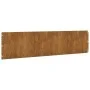 Bordes de césped acero corten flexible 10 piezas 25x103 cm de vidaXL, Recortadoras de césped - Ref: Foro24-821896, Precio: 88...