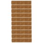 Bordes de césped acero corten flexible 10 piezas 20x103 cm de vidaXL, Recortadoras de césped - Ref: Foro24-821894, Precio: 98...