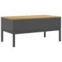 Mesa de centro FLORO madera maciza de pino gris 99x55,5x45 cm de vidaXL, Mesas de centro - Ref: Foro24-374019, Precio: 125,16...