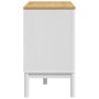 Cómoda cajonera FLORO madera maciza de pino blanco de vidaXL, Cajoneras - Ref: Foro24-374012, Precio: 188,71 €, Descuento: %