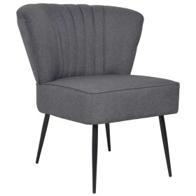 Sillón de cóctel tela gris oscuro en Sillones | Comprar online en Foru.es