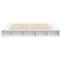 Estructura de cama madera de ingeniería blanca 180x200 cm de vidaXL, Camas y somieres - Ref: Foro24-3280454, Precio: 170,77 €...